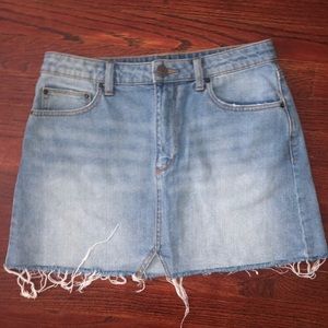 Denim skirt